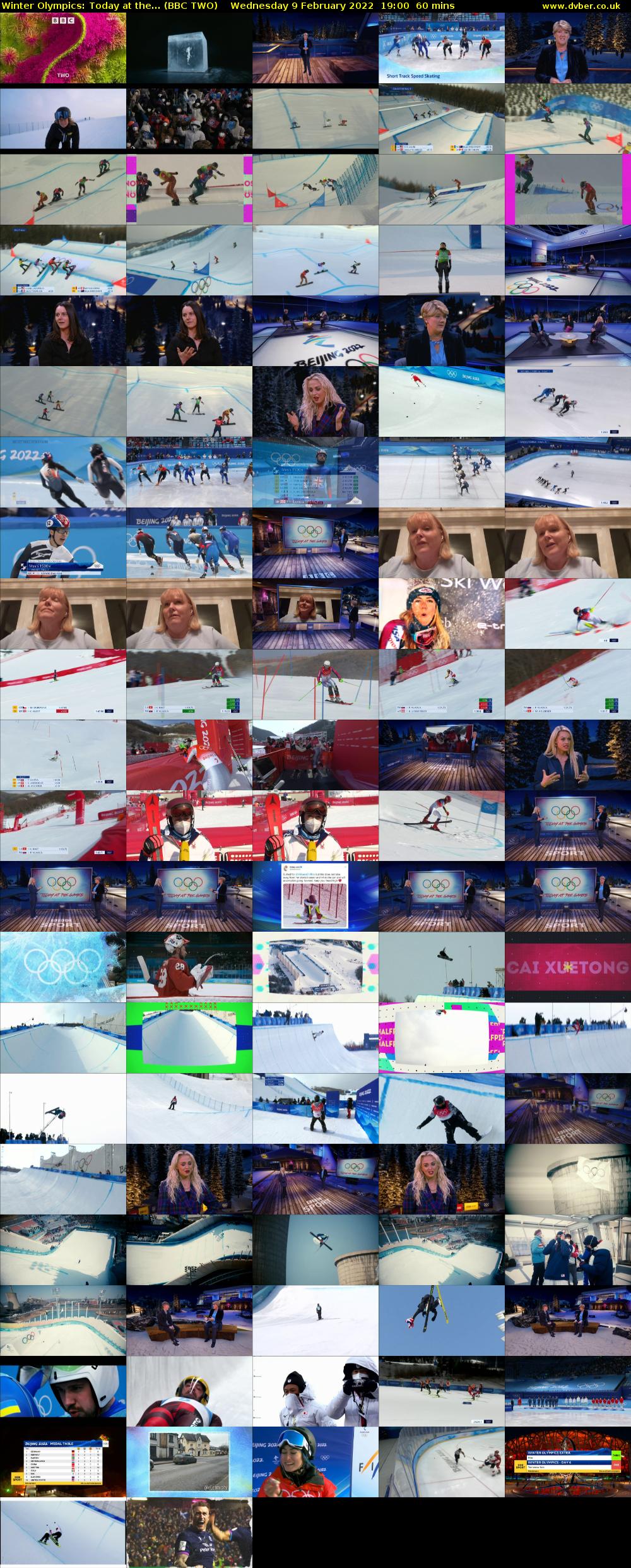 Winter Olympics: Today at the... (BBC TWO) Wednesday 9 February 2022 19:00 - 20:00