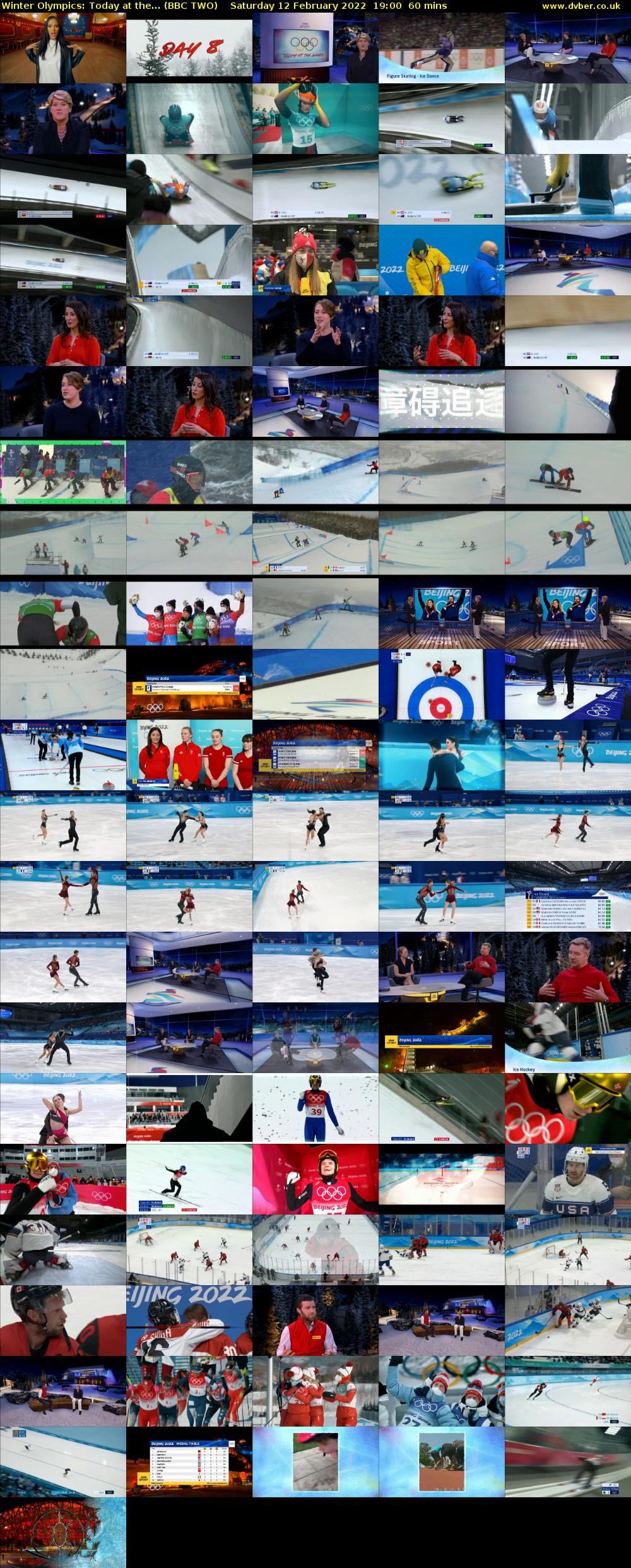 Winter Olympics: Today at the... (BBC TWO) Saturday 12 February 2022 19:00 - 20:00
