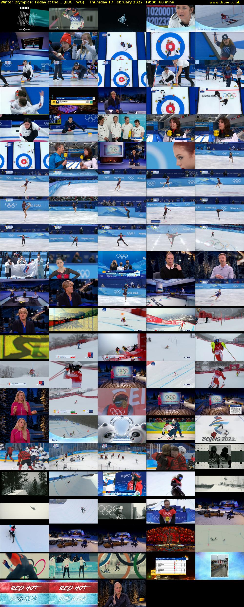 Winter Olympics: Today at the... (BBC TWO) Thursday 17 February 2022 19:00 - 20:00
