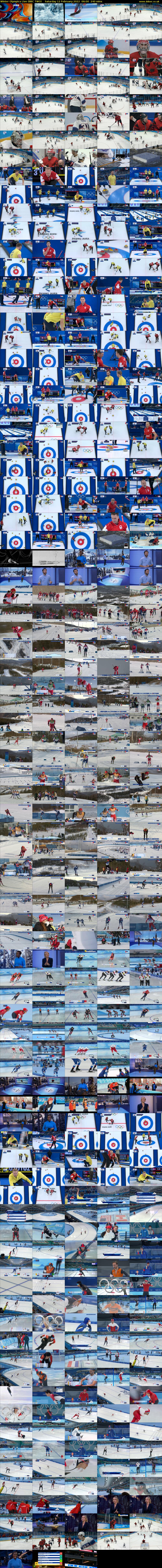 Winter Olympics Live (BBC TWO) Saturday 12 February 2022 06:00 - 10:00