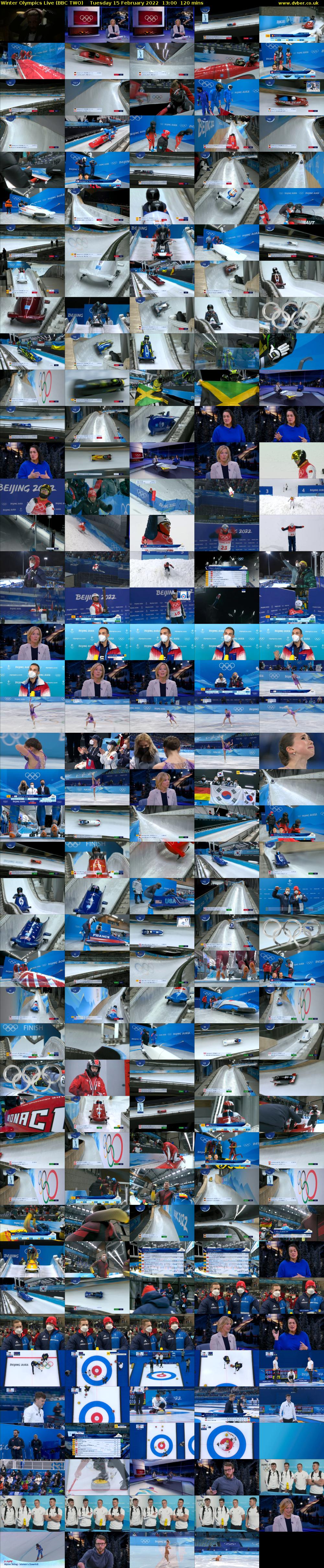 Winter Olympics Live (BBC TWO) Tuesday 15 February 2022 13:00 - 15:00