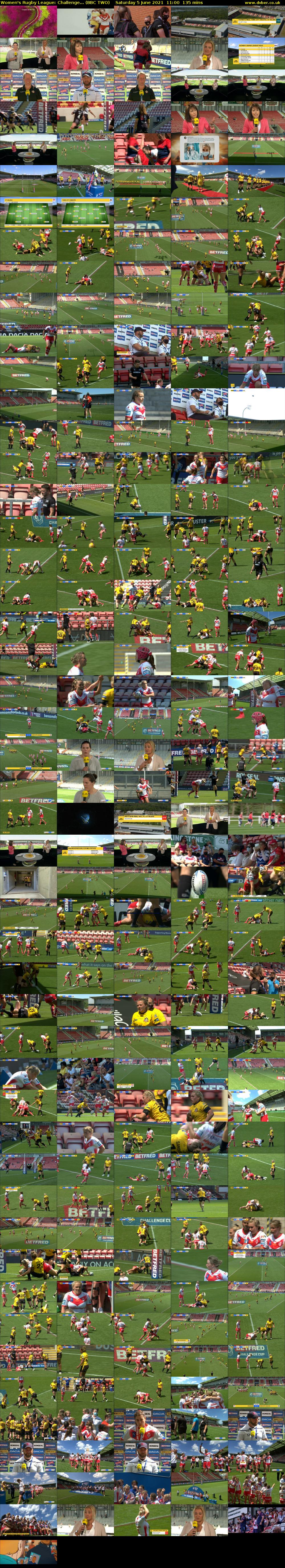 Women's Rugby League: Challenge... (BBC TWO) Saturday 5 June 2021 11:00 - 13:15