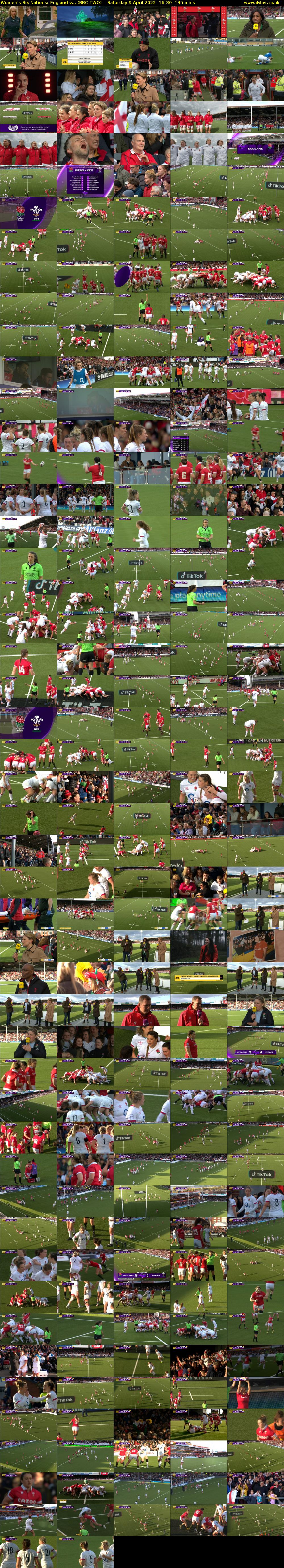 Women's Six Nations: England v... (BBC TWO) Saturday 9 April 2022 16:30 - 18:45