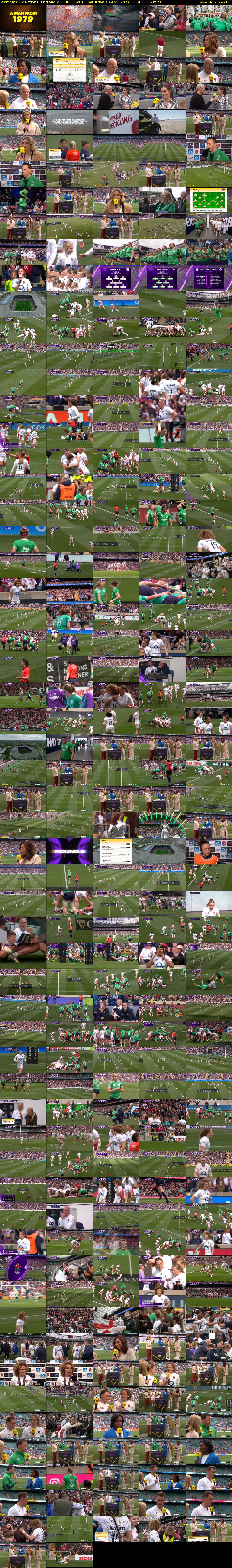 Women's Six Nations: England v... (BBC TWO) Saturday 20 April 2024 13:45 - 16:30
