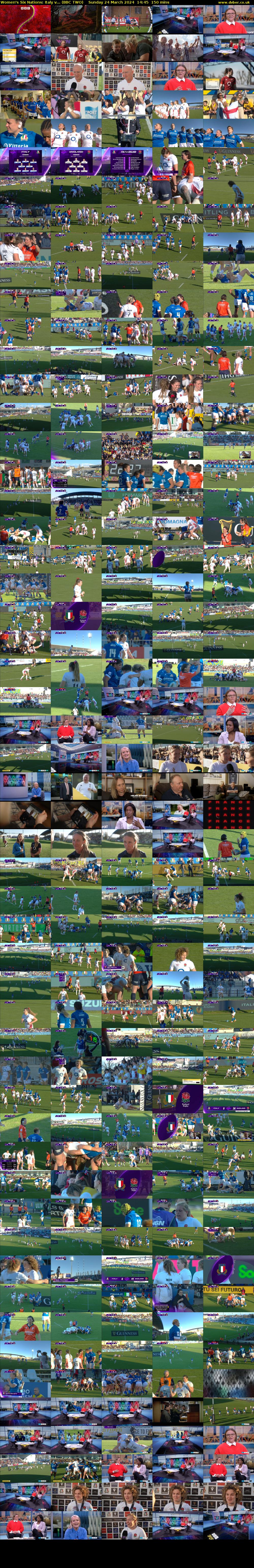 Women's Six Nations: Italy v... (BBC TWO) Sunday 24 March 2024 14:45 - 17:15