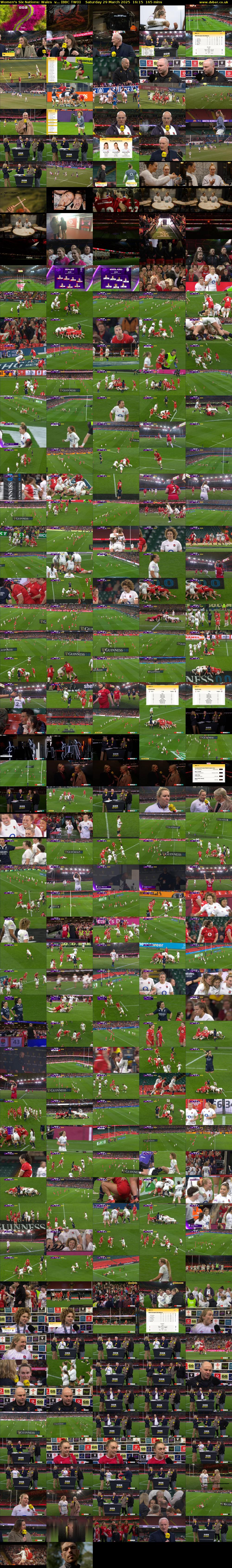 Women's Six Nations: Wales  v... (BBC TWO) Saturday 29 March 2025 16:15 - 19:00
