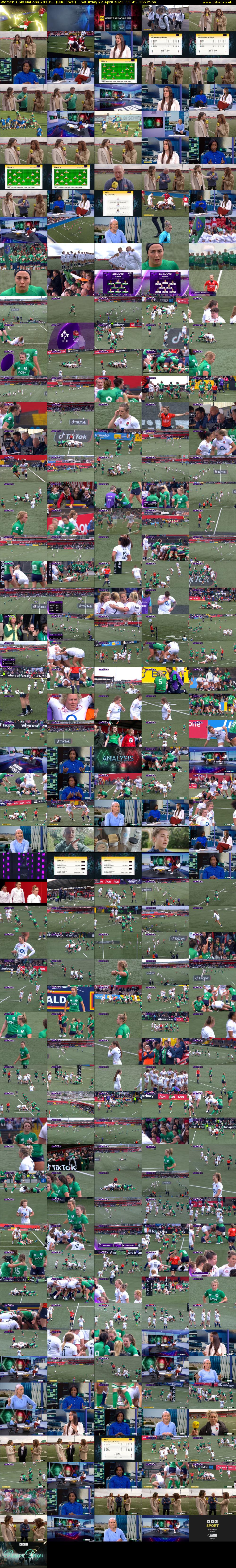Women's Six Nations 2023:... (BBC TWO) Saturday 22 April 2023 13:45 - 16:30