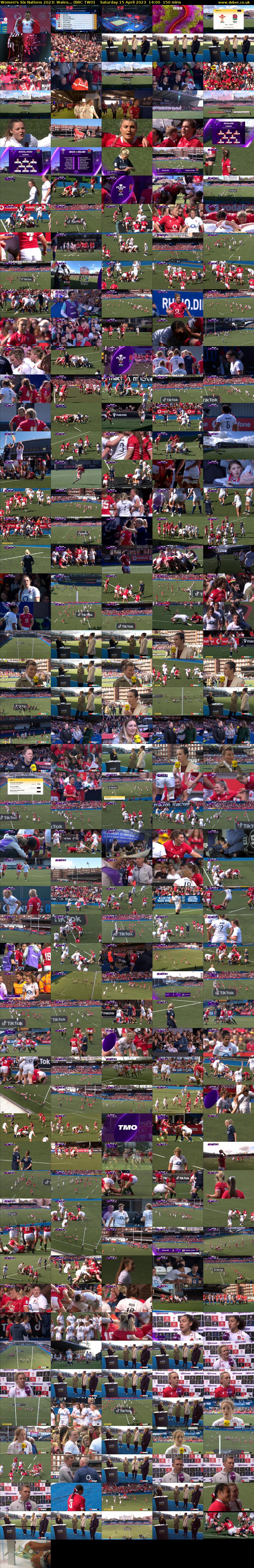 Women's Six Nations 2023: Wales... (BBC TWO) Saturday 15 April 2023 14:00 - 16:30