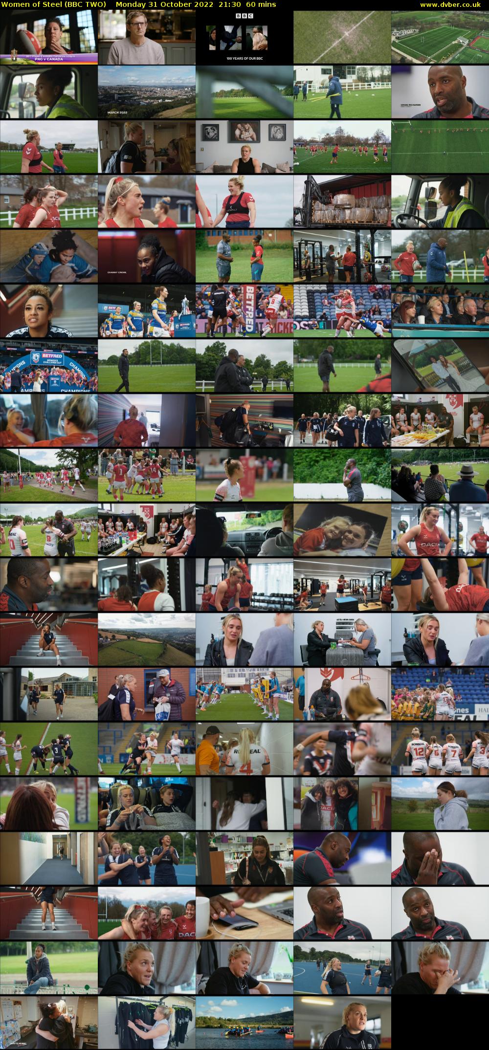 Women of Steel (BBC TWO) Monday 31 October 2022 21:30 - 22:30