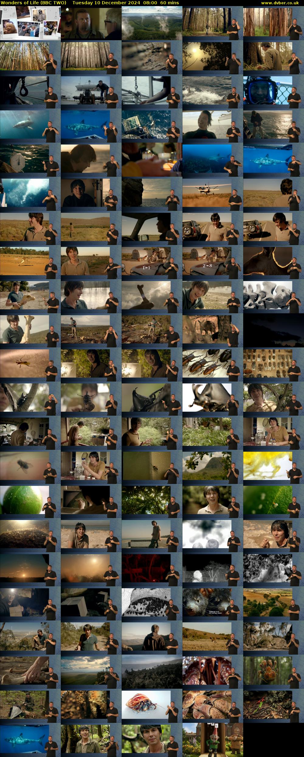 Wonders of Life (BBC TWO) Tuesday 10 December 2024 08:00 - 09:00