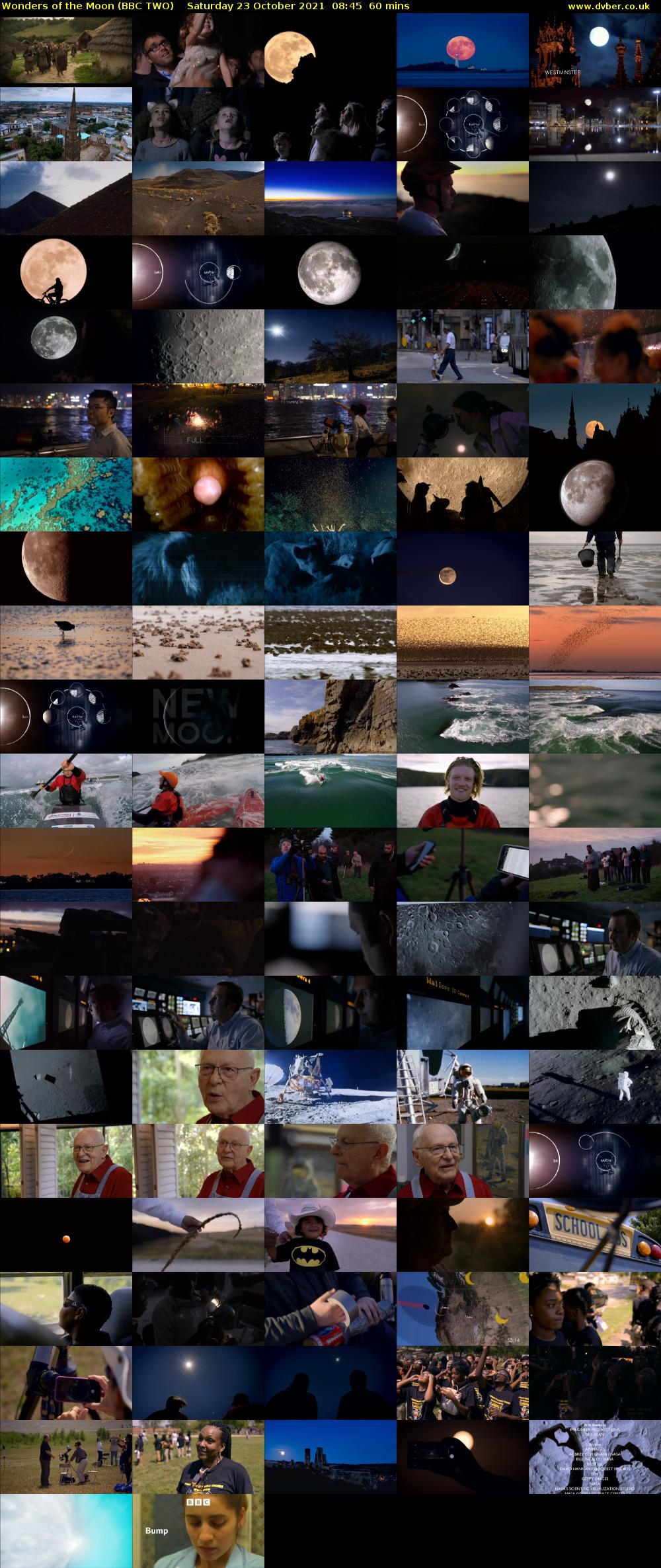 Wonders of the Moon (BBC TWO) Saturday 23 October 2021 08:45 - 09:45