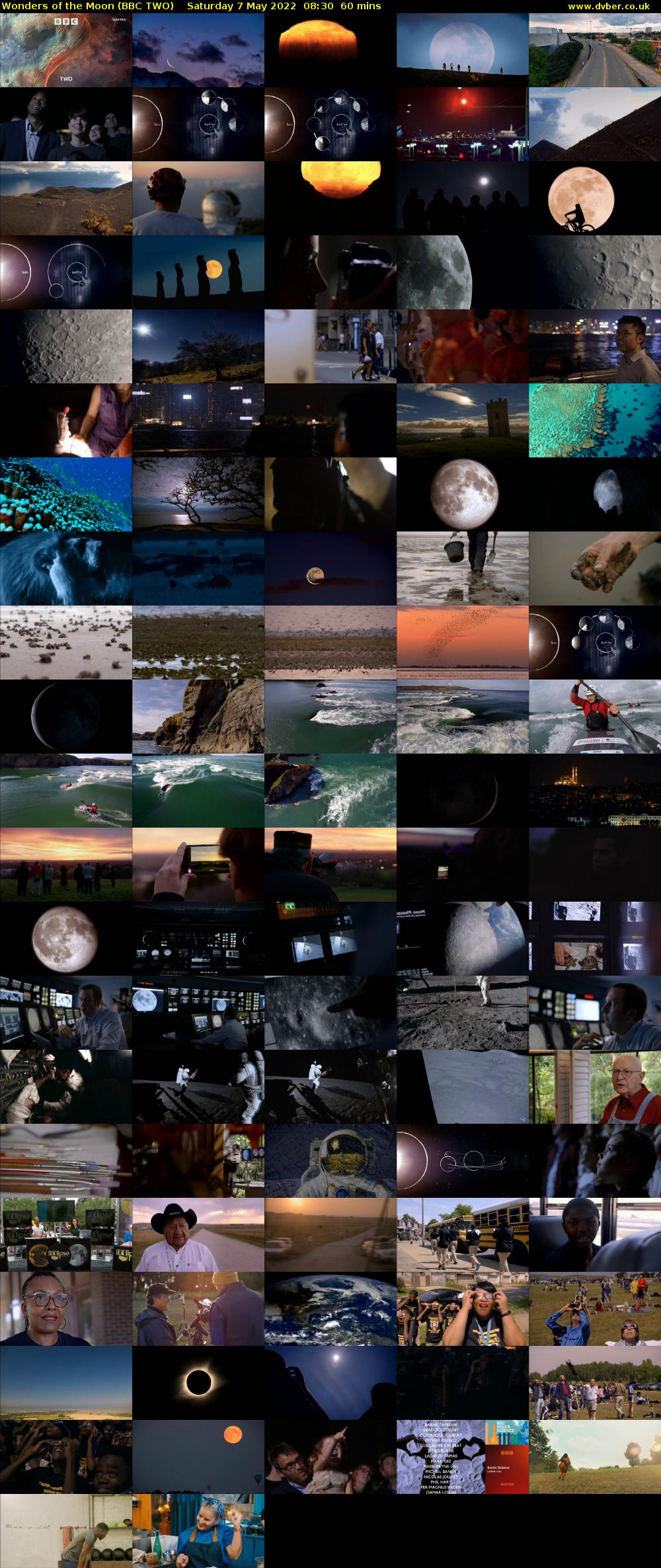 Wonders of the Moon (BBC TWO) Saturday 7 May 2022 08:30 - 09:30