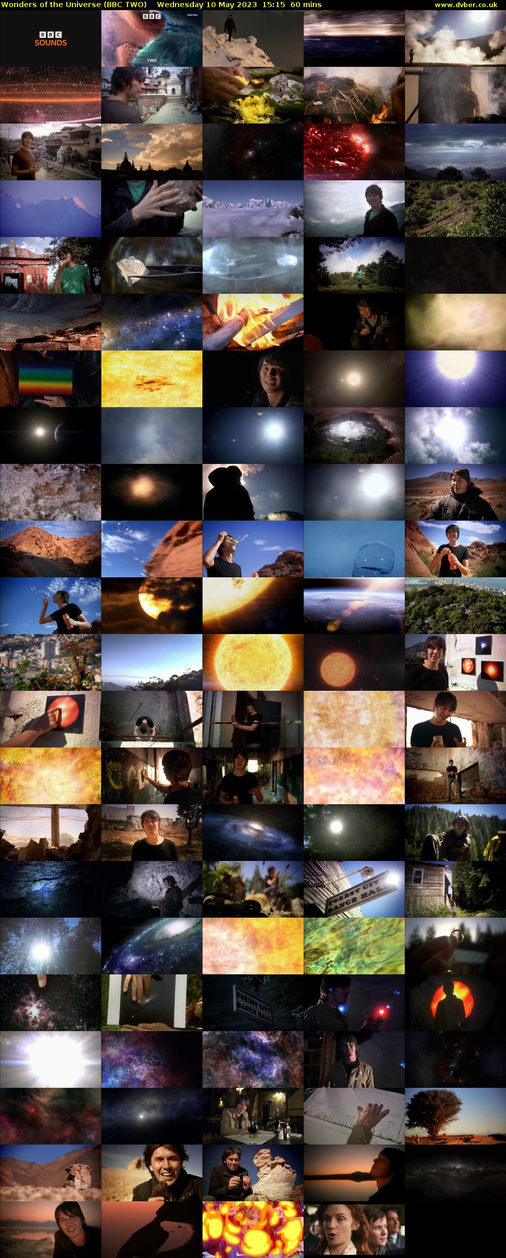Wonders of the Universe (BBC TWO) Wednesday 10 May 2023 15:15 - 16:15