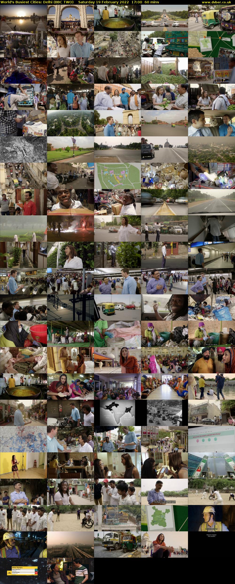World's Busiest Cities: Delhi (BBC TWO) Saturday 19 February 2022 17:00 - 18:00