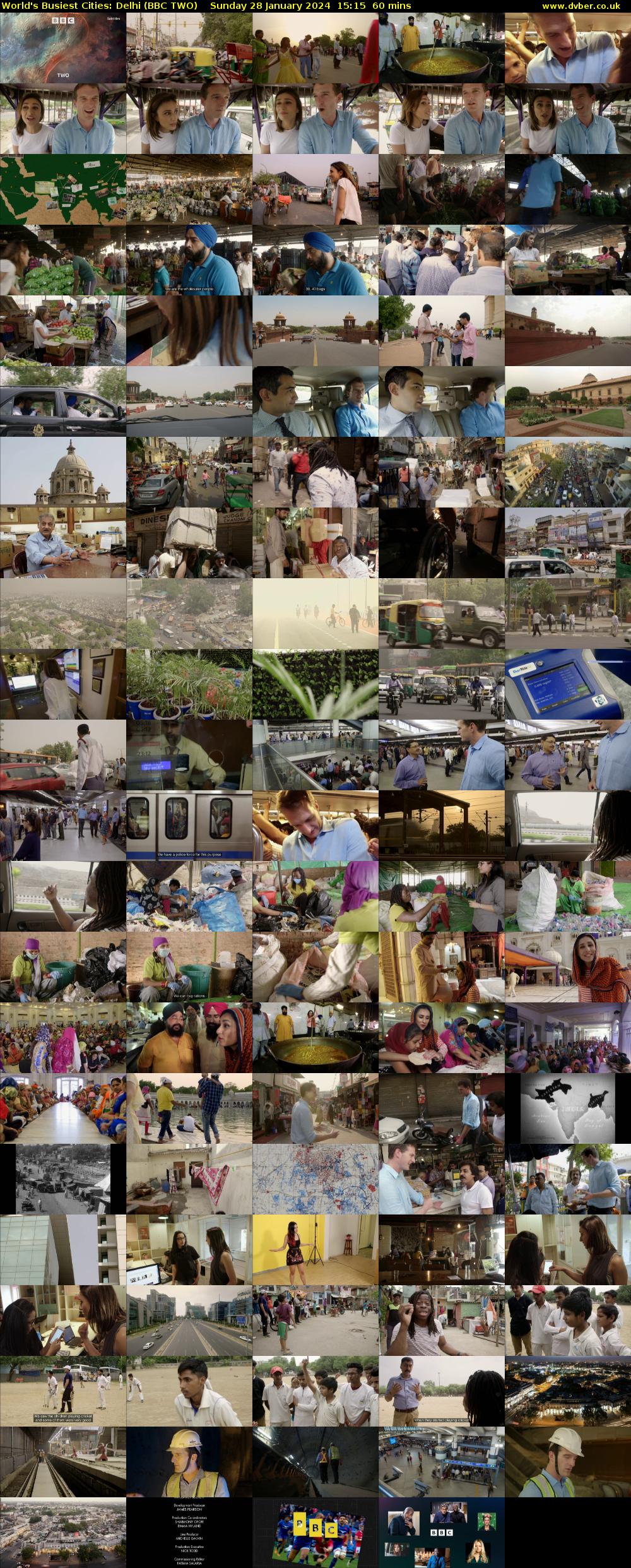 World's Busiest Cities: Delhi (BBC TWO) Sunday 28 January 2024 15:15 - 16:15