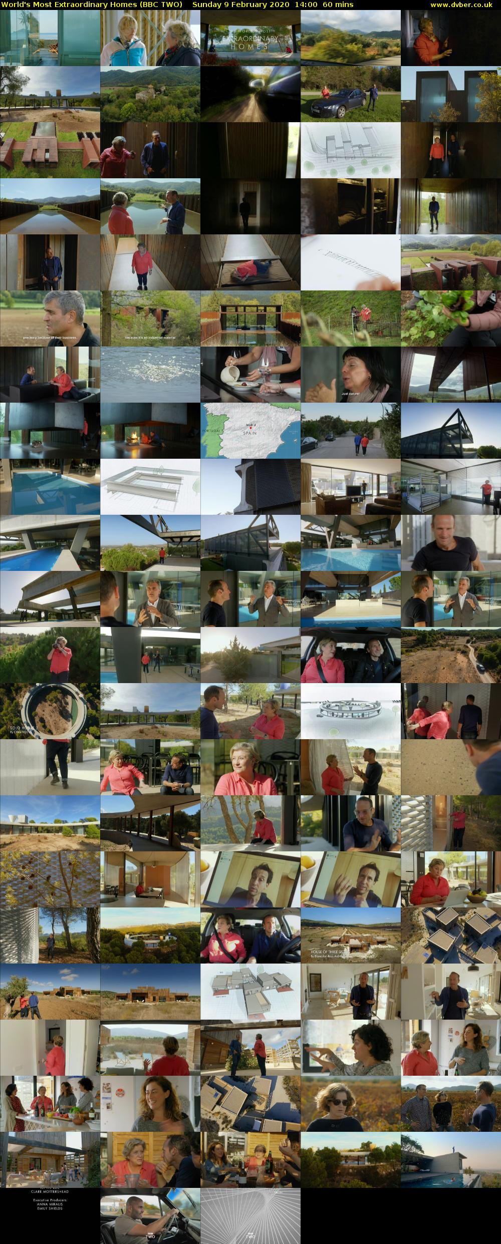 World's Most Extraordinary Homes (BBC TWO) Sunday 9 February 2020 14:00 - 15:00
