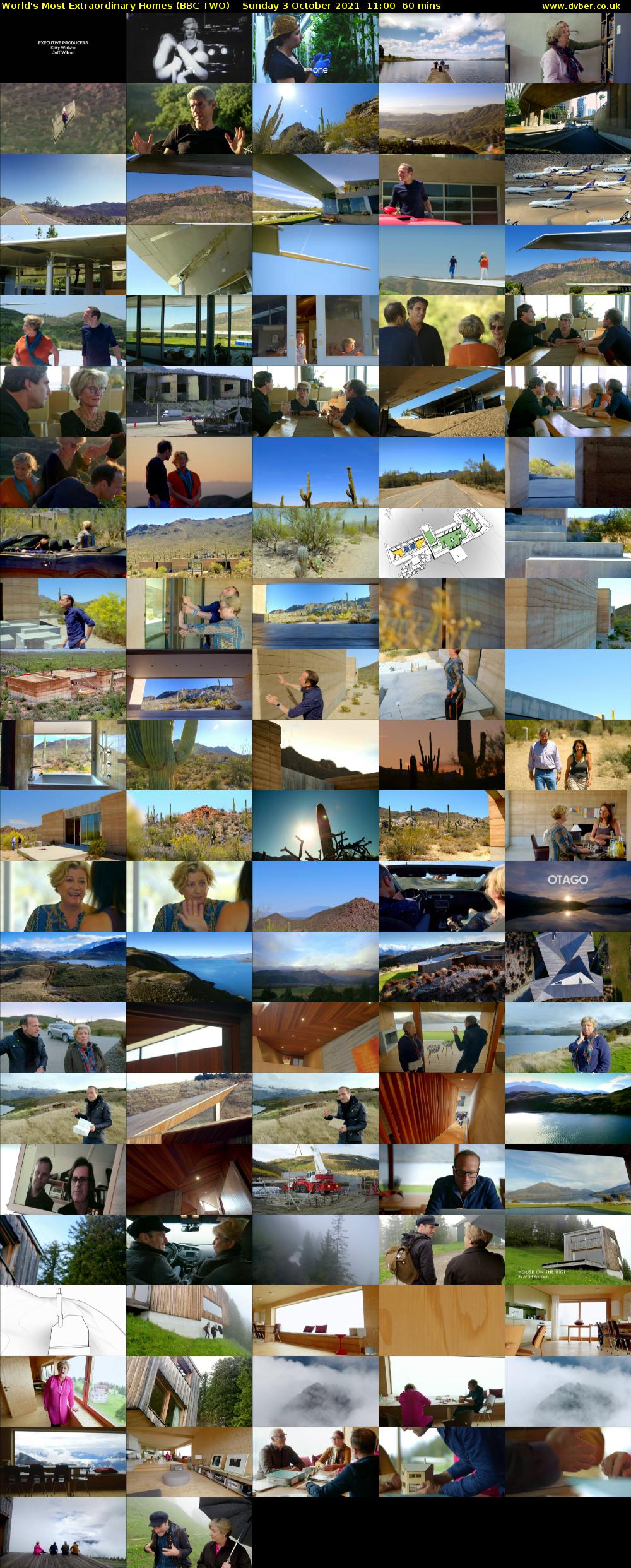 World's Most Extraordinary Homes (BBC TWO) Sunday 3 October 2021 11:00 - 12:00