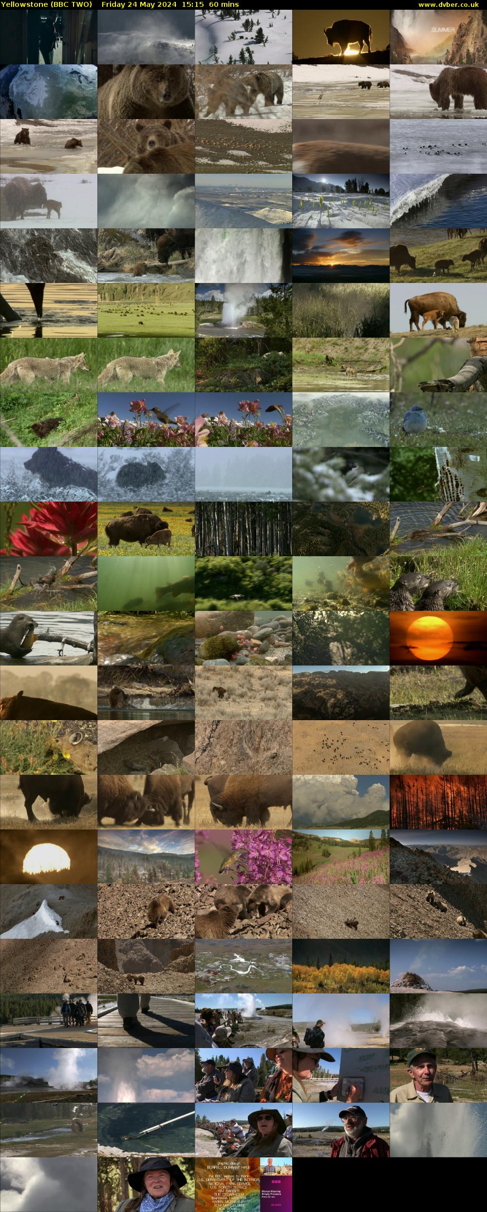 Yellowstone (BBC TWO) Friday 24 May 2024 15:15 - 16:15