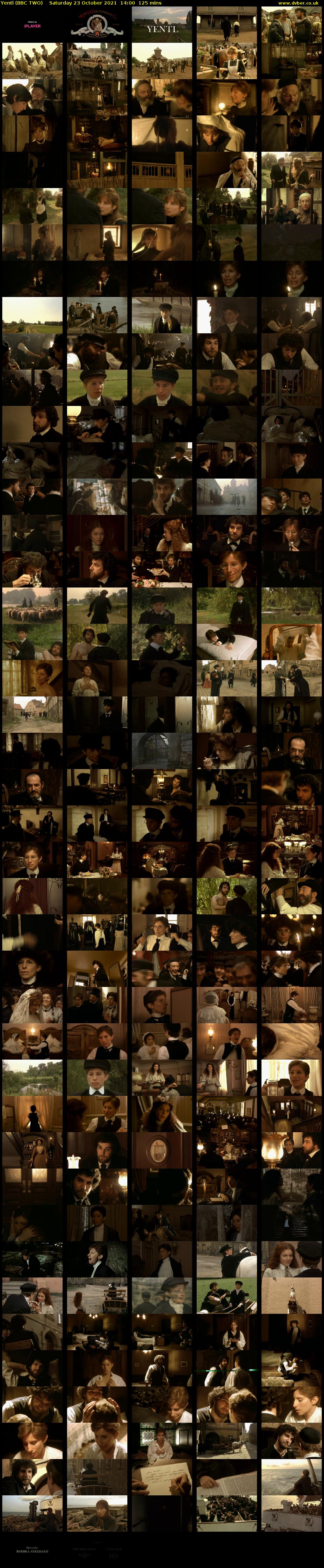 Yentl (BBC TWO) Saturday 23 October 2021 14:00 - 16:05