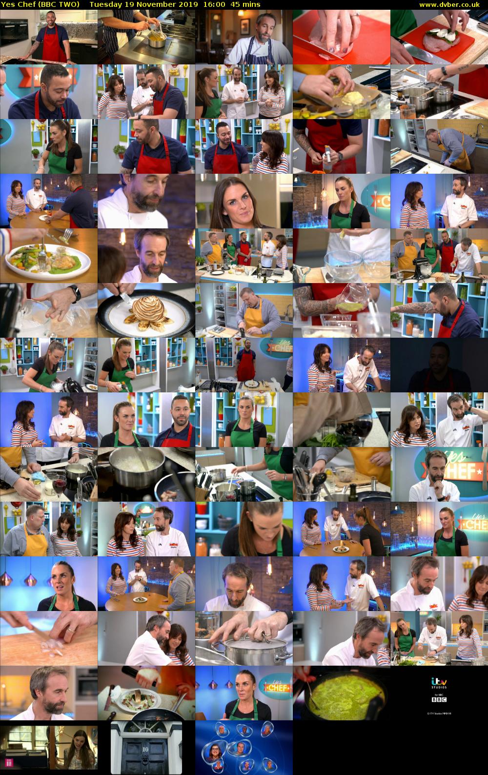 Yes Chef (BBC TWO) Tuesday 19 November 2019 16:00 - 16:45