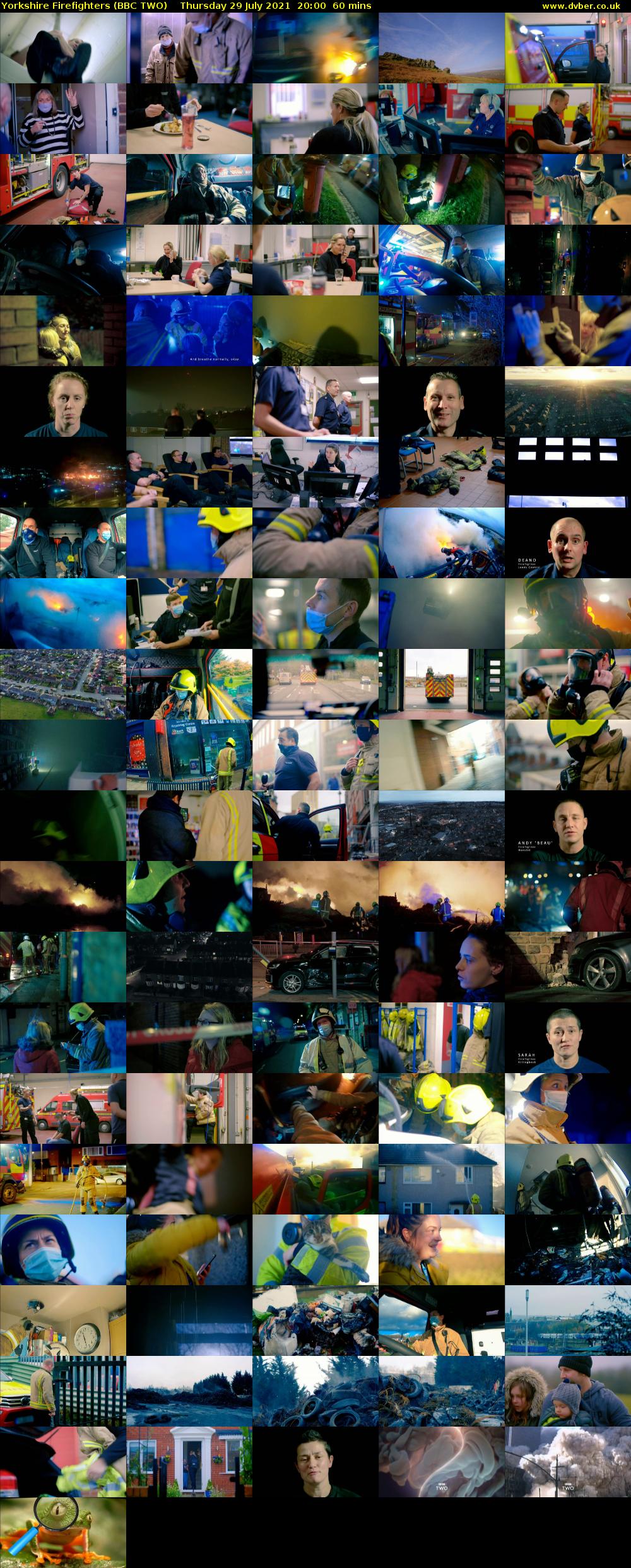 Yorkshire Firefighters (BBC TWO) Thursday 29 July 2021 20:00 - 21:00