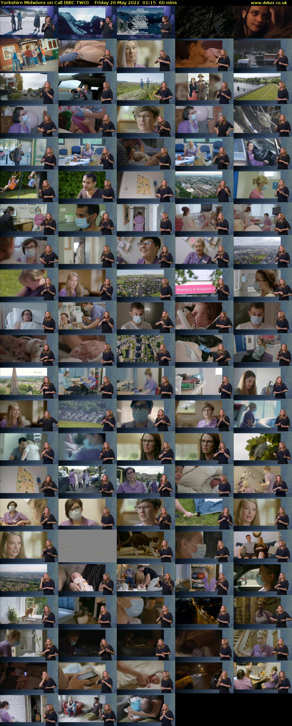 Yorkshire Midwives on Call (BBC TWO) Friday 20 May 2022 01:15 - 02:15