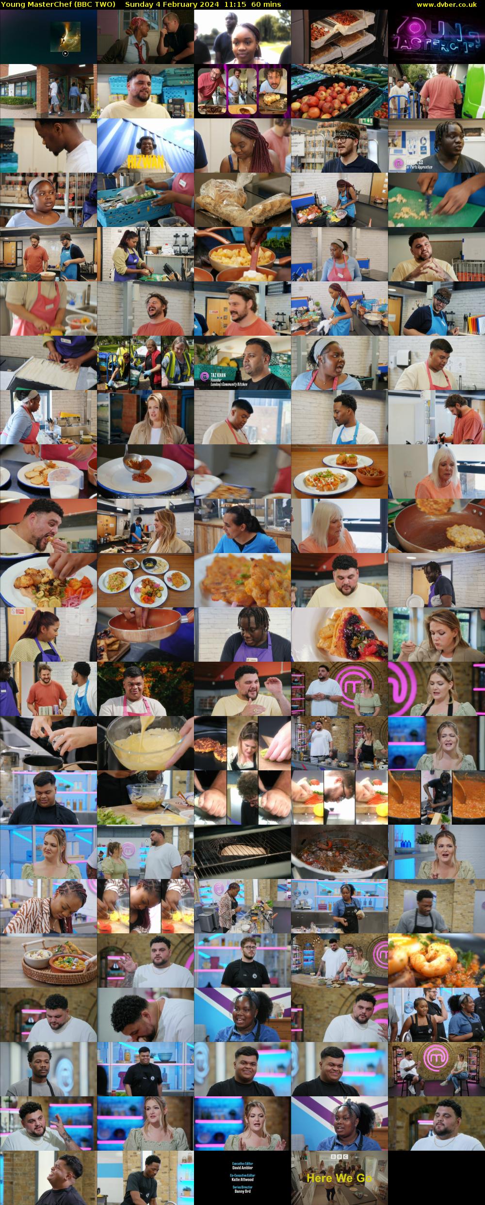 Young MasterChef (BBC TWO) Sunday 4 February 2024 11:15 - 12:15