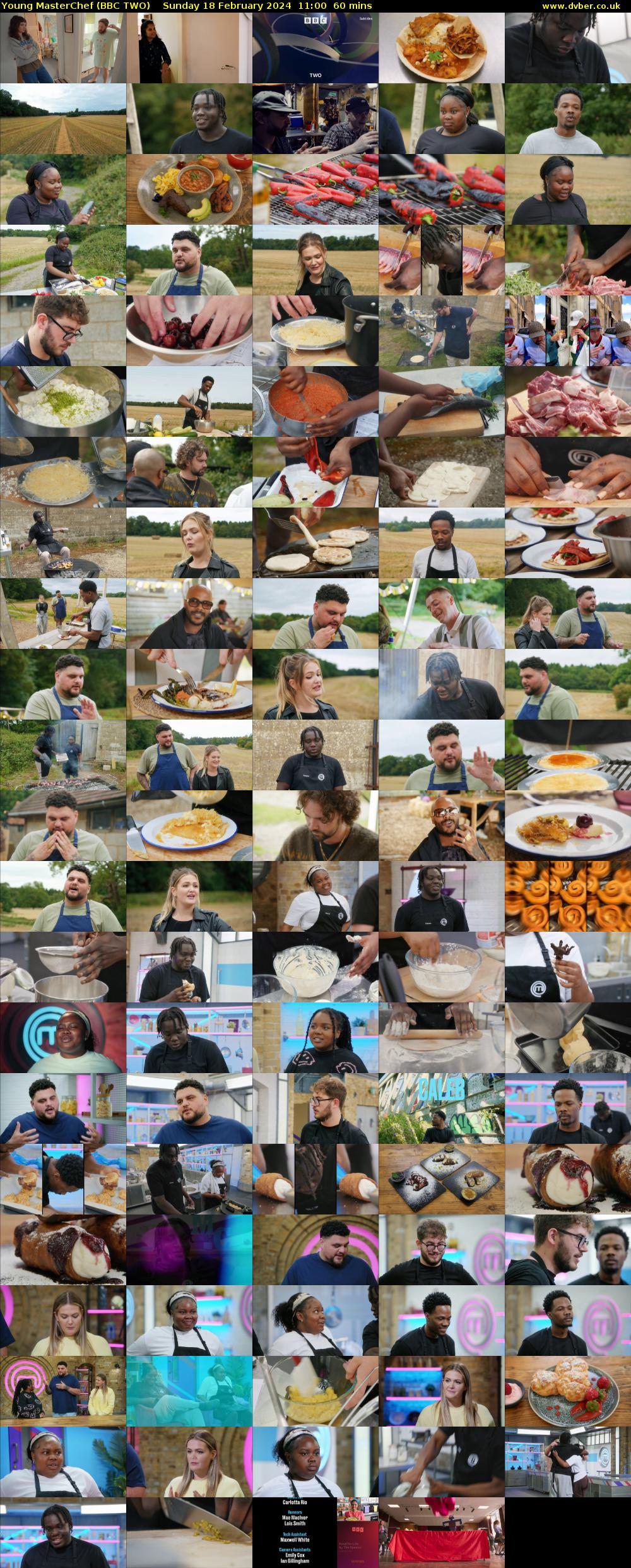 Young MasterChef (BBC TWO) Sunday 18 February 2024 11:00 - 12:00