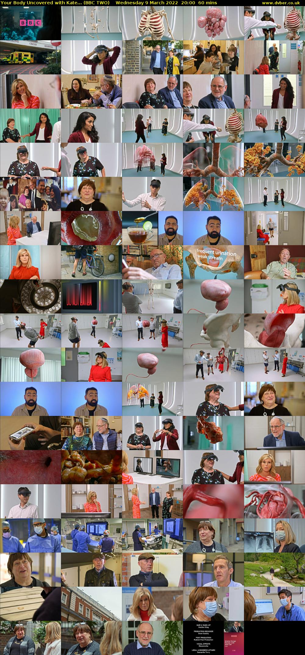 Your Body Uncovered with Kate... (BBC TWO) Wednesday 9 March 2022 20:00 - 21:00