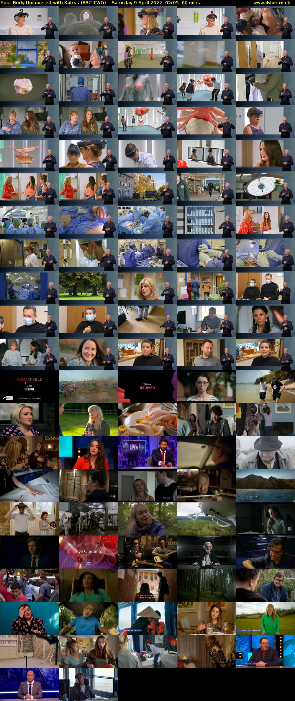 Your Body Uncovered with Kate... (BBC TWO) Saturday 9 April 2022 02:05 - 03:05