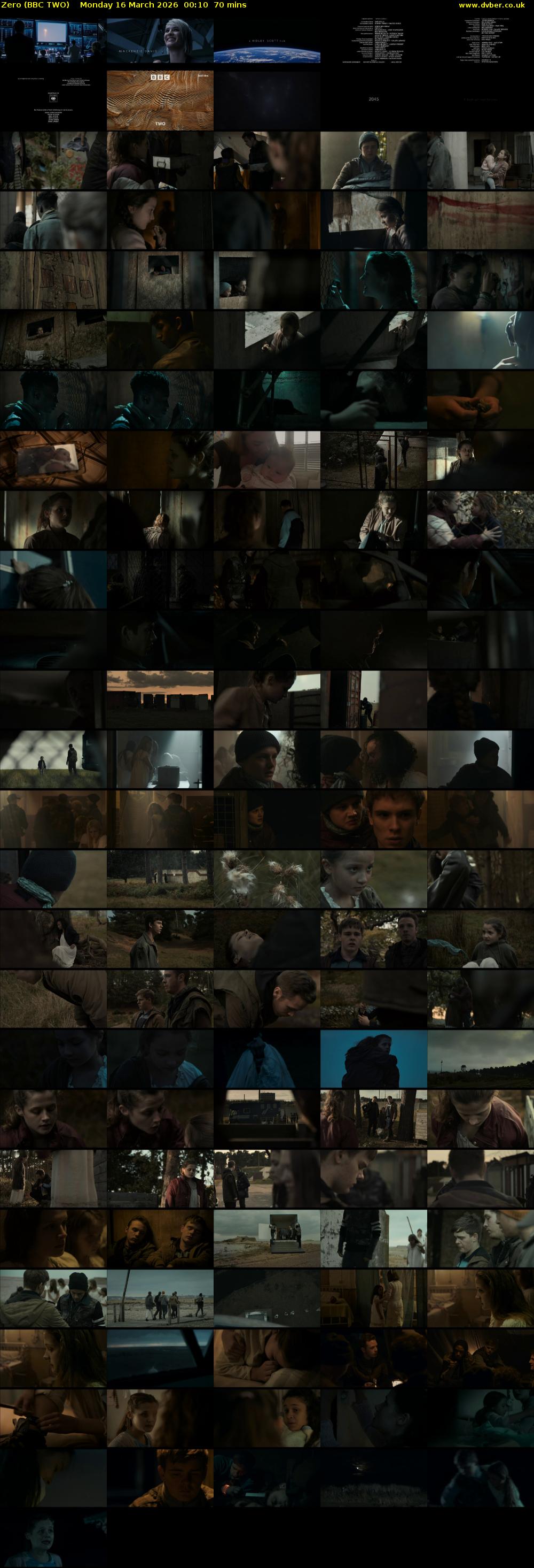 Zero (BBC TWO) Monday 16 March 2026 00:10 - 01:20