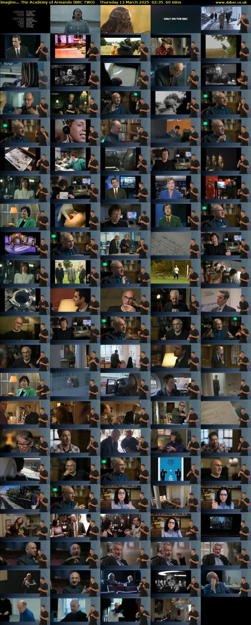 imagine... The Academy of Armando (BBC TWO) Thursday 13 March 2025 02:35 - 03:35