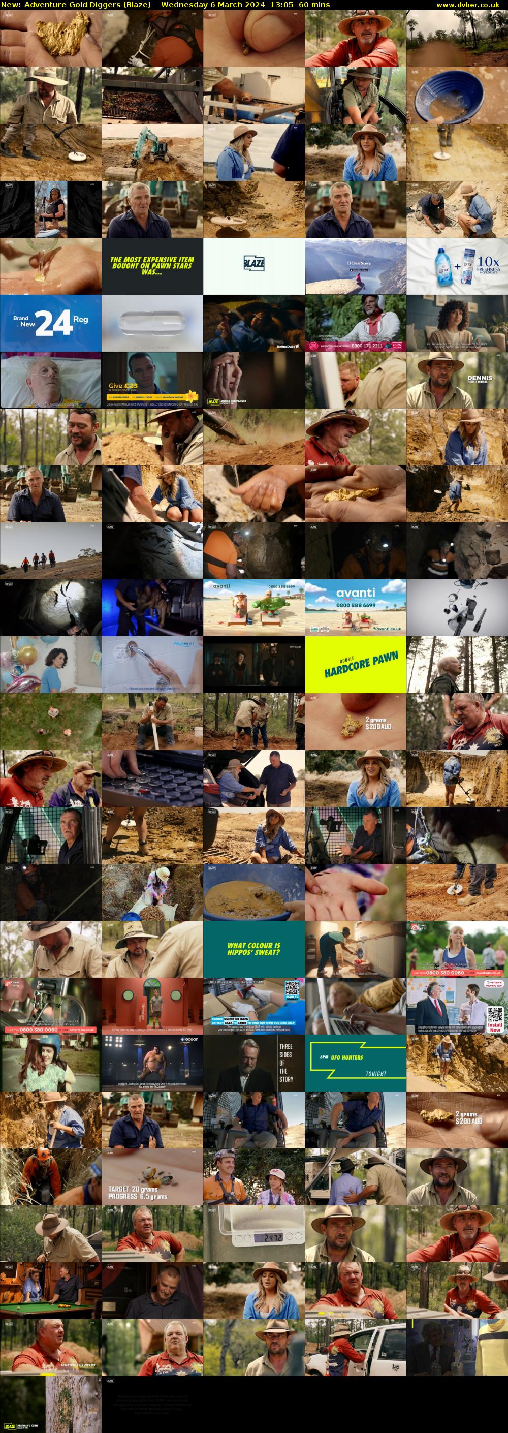 Adventure Gold Diggers (Blaze) Wednesday 6 March 2024 13:05 - 14:05