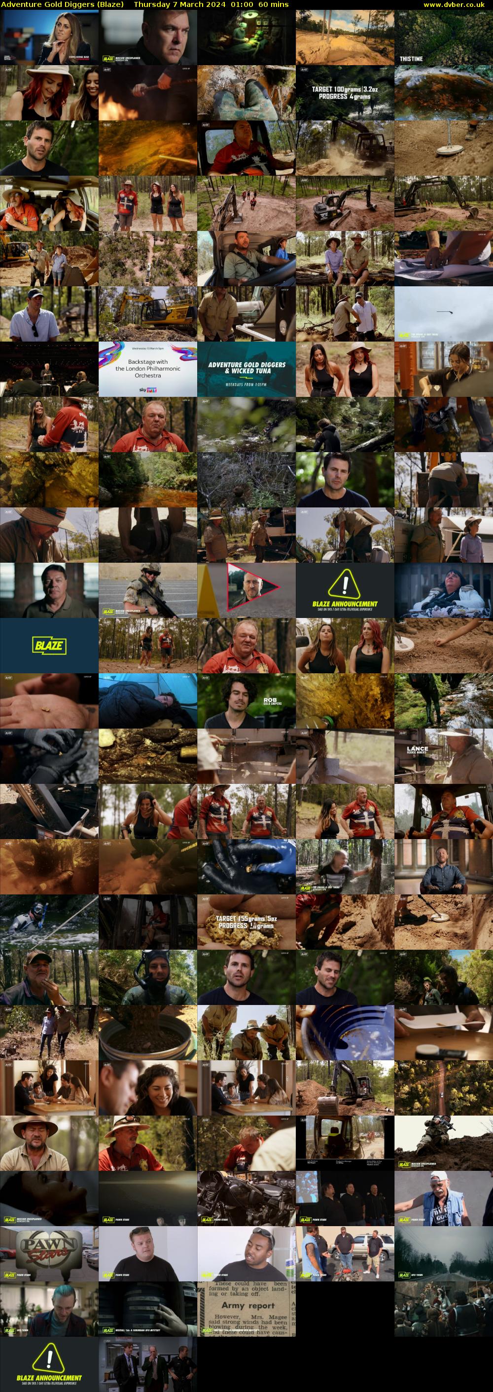 Adventure Gold Diggers (Blaze) Thursday 7 March 2024 01:00 - 02:00