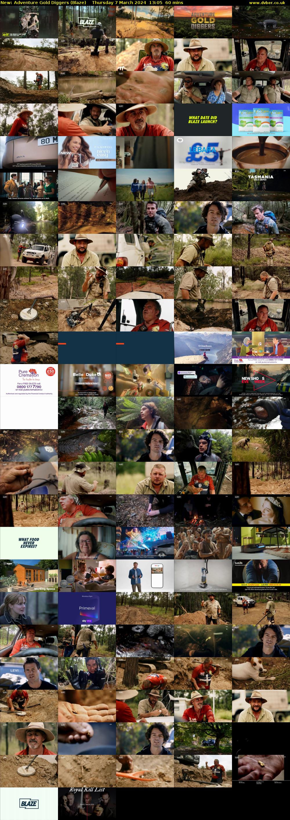 Adventure Gold Diggers (Blaze) Thursday 7 March 2024 13:05 - 14:05
