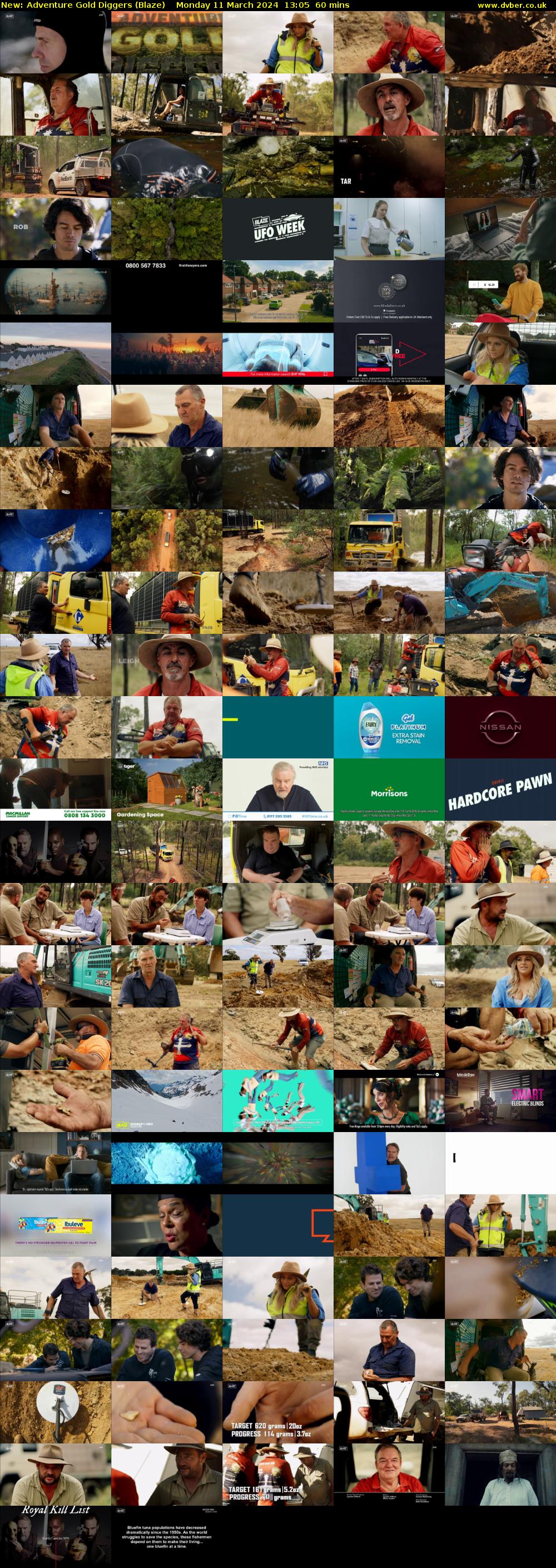 Adventure Gold Diggers (Blaze) Monday 11 March 2024 13:05 - 14:05