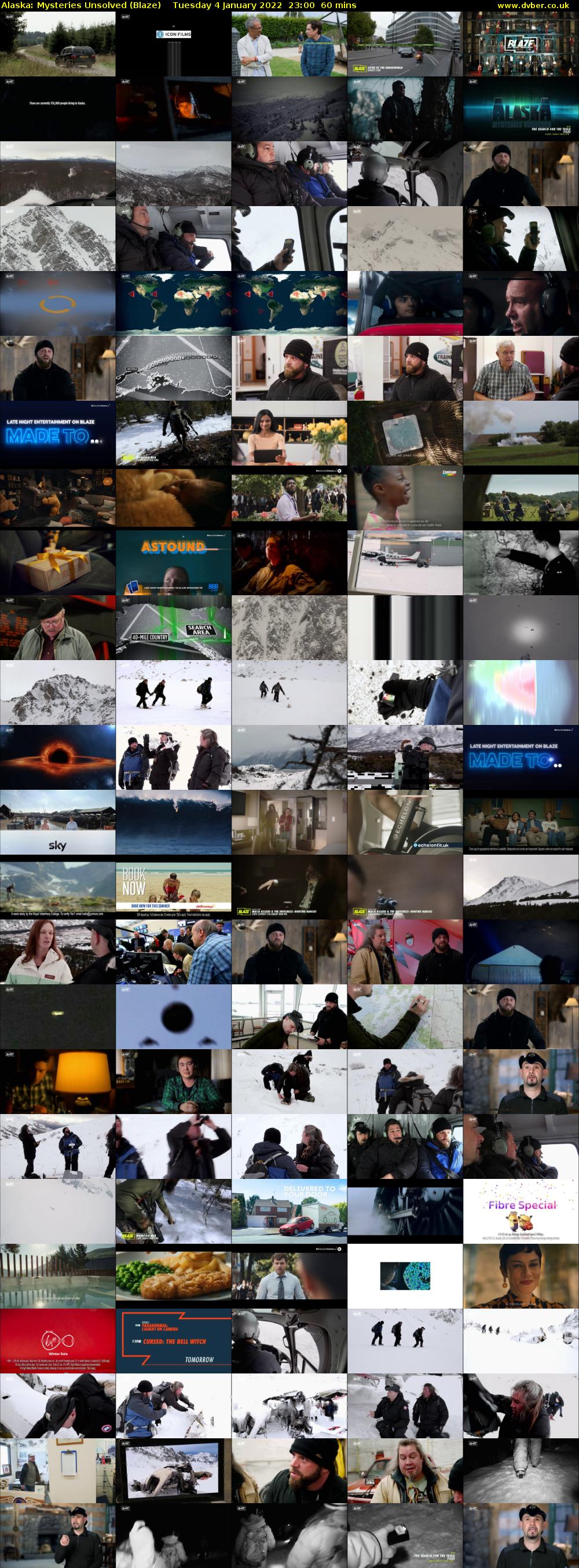 Alaska: Mysteries Unsolved (Blaze) Tuesday 4 January 2022 23:00 - 00:00