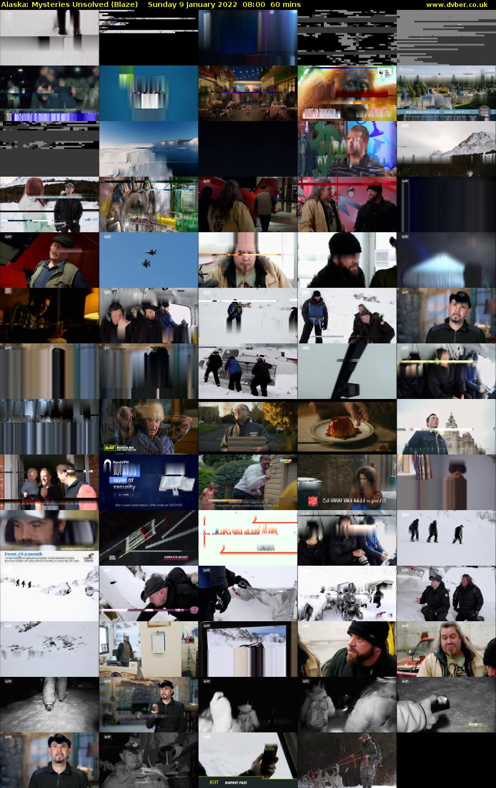 Alaska: Mysteries Unsolved (Blaze) Sunday 9 January 2022 08:00 - 09:00