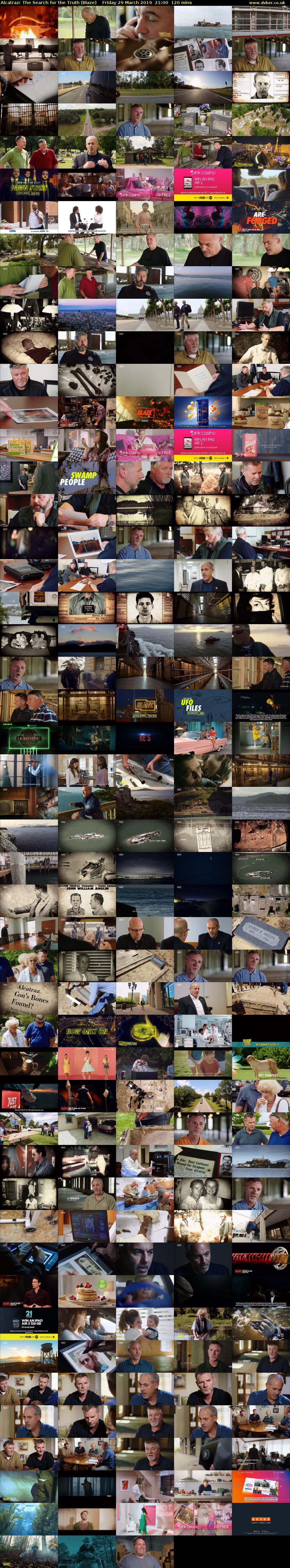 Alcatraz: The Search for the Truth (Blaze) Friday 29 March 2019 21:00 - 23:00