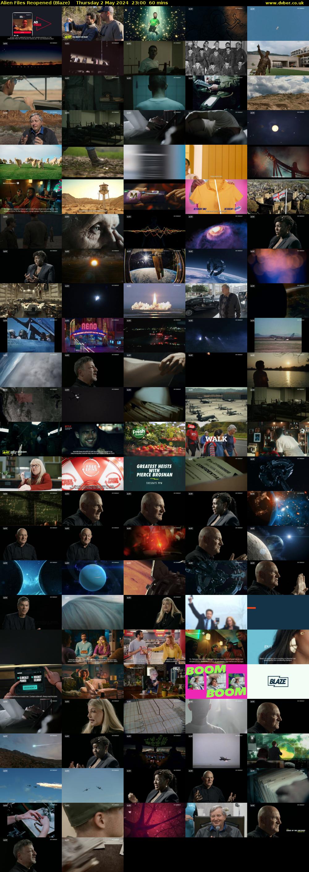 Alien Files Reopened (Blaze) Thursday 2 May 2024 23:00 - 00:00