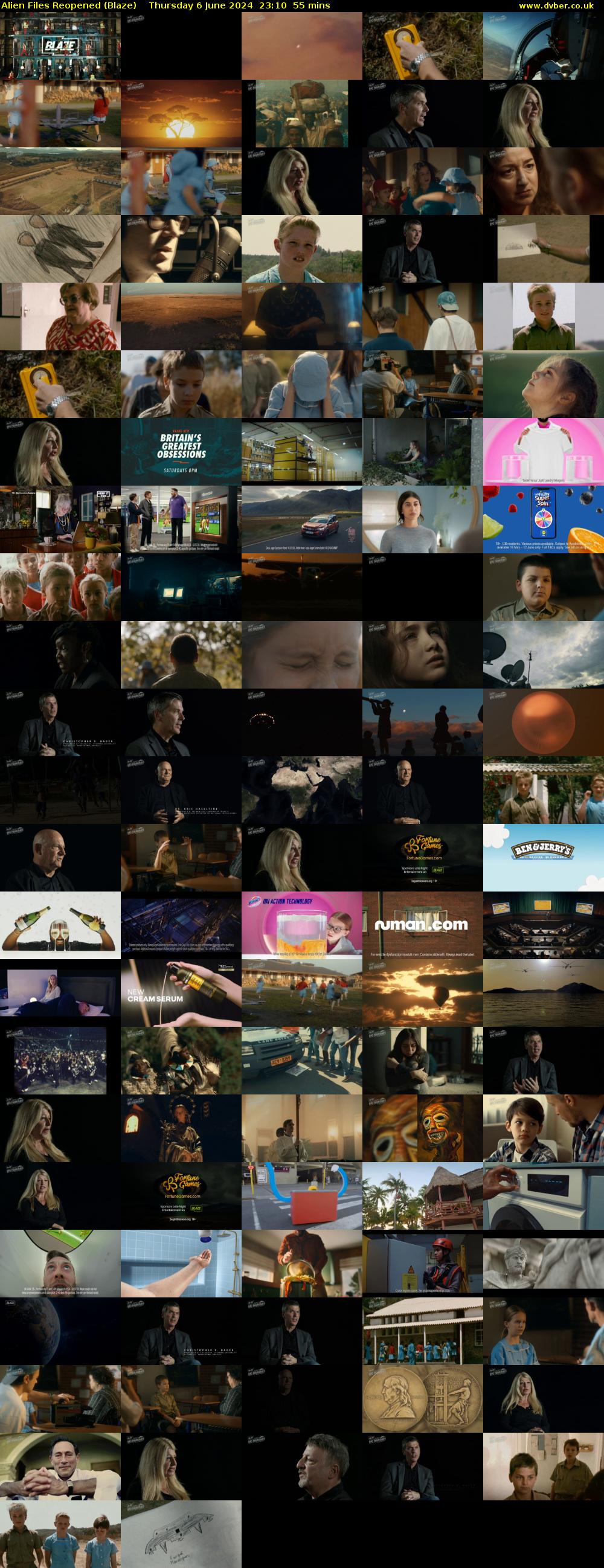 Alien Files Reopened (Blaze) Thursday 6 June 2024 23:10 - 00:05