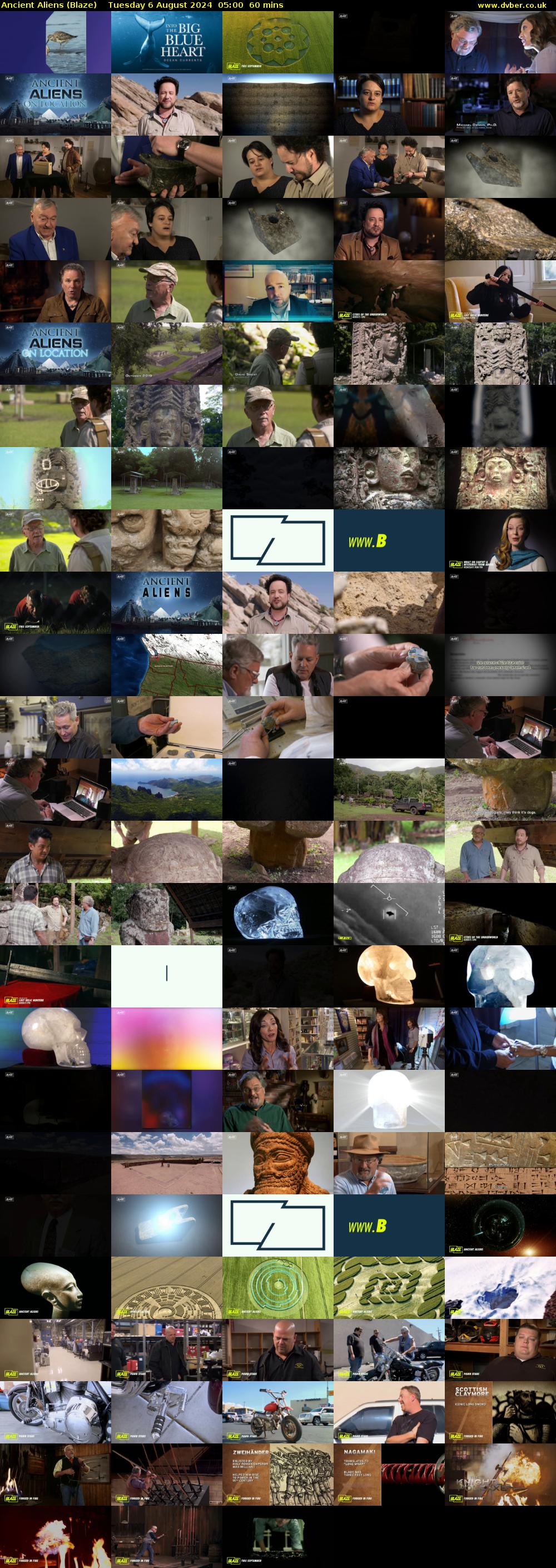 Ancient Aliens (Blaze) Tuesday 6 August 2024 05:00 - 06:00