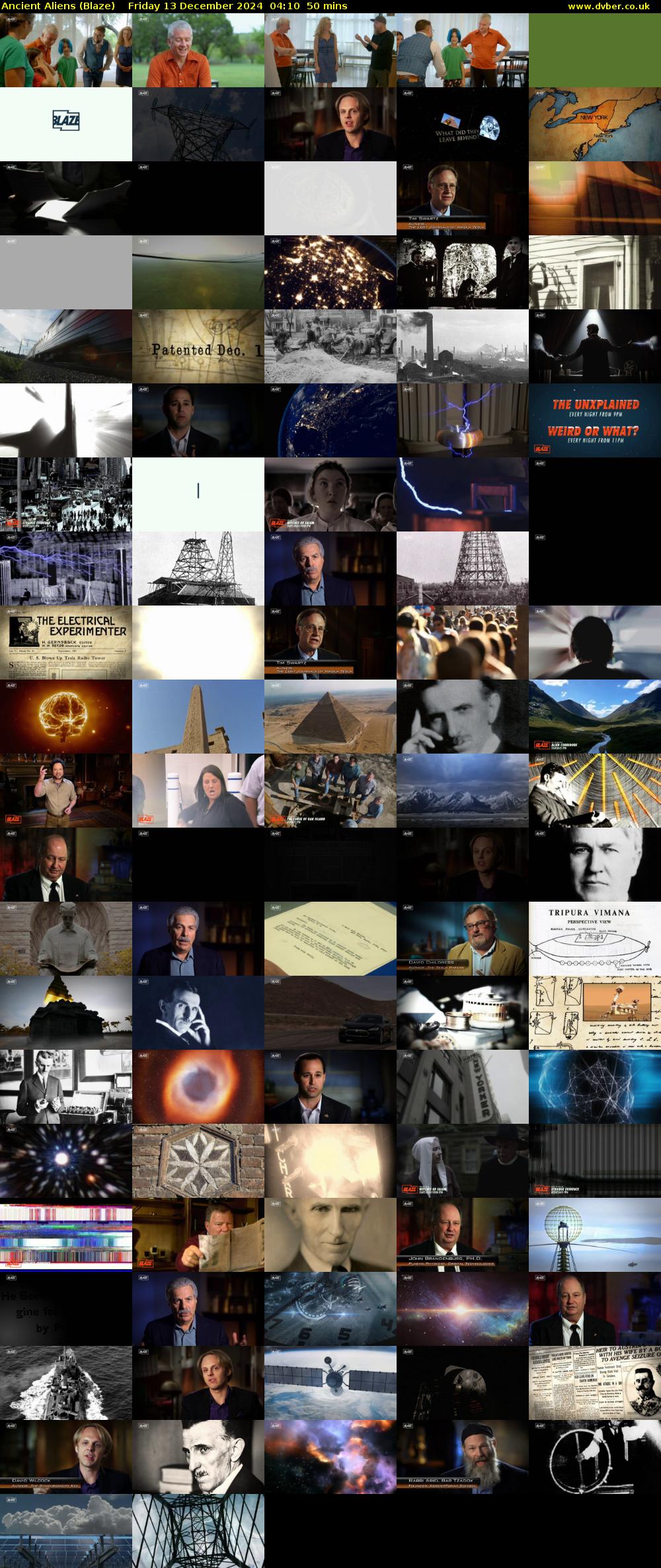 Ancient Aliens (Blaze) Friday 13 December 2024 04:10 - 05:00