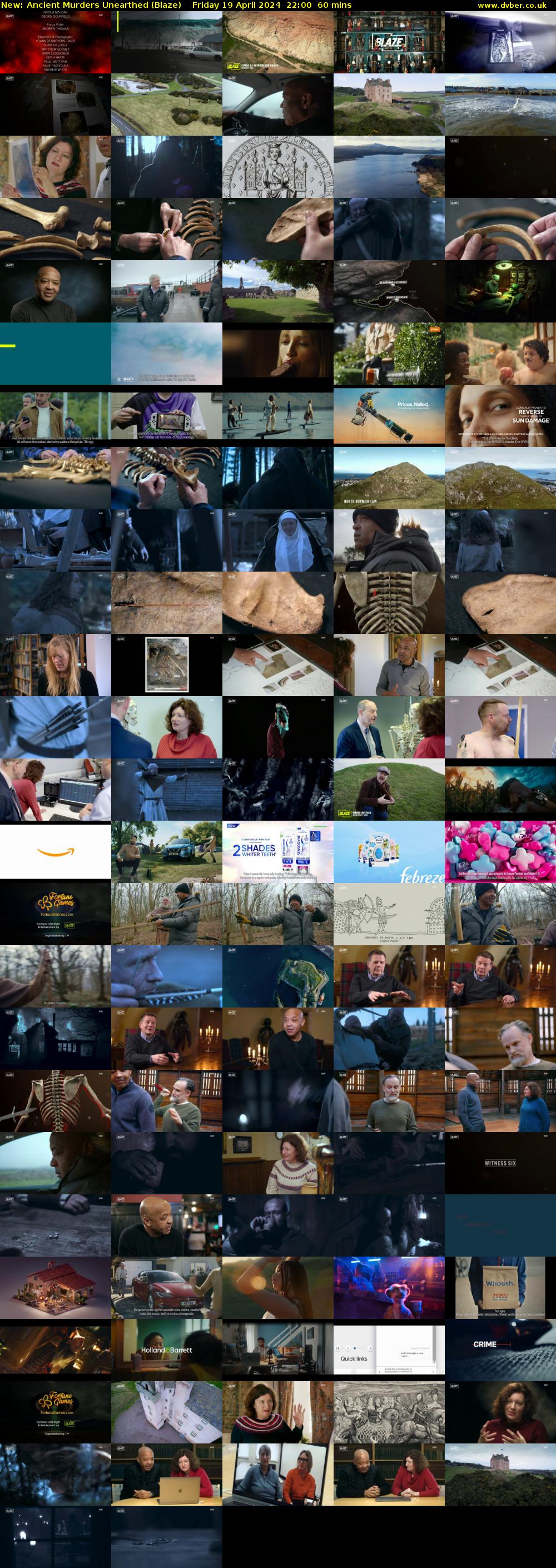 Ancient Murders Unearthed (Blaze) Friday 19 April 2024 22:00 - 23:00