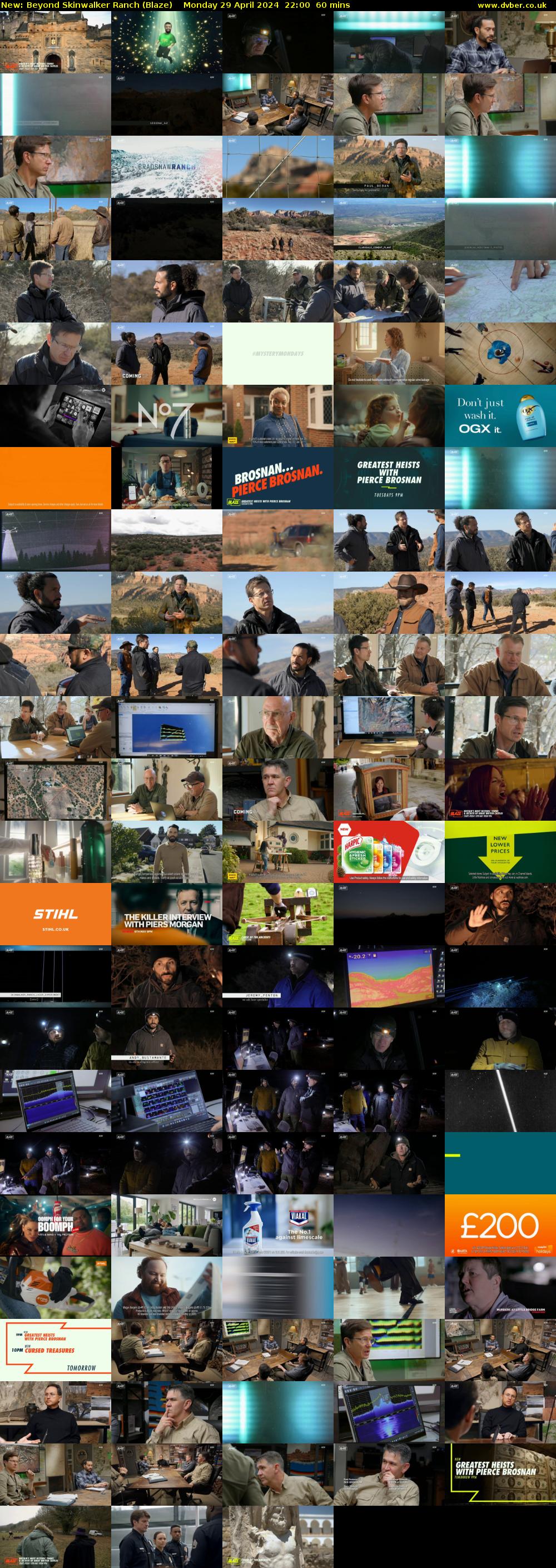 Beyond Skinwalker Ranch (Blaze) Monday 29 April 2024 22:00 - 23:00