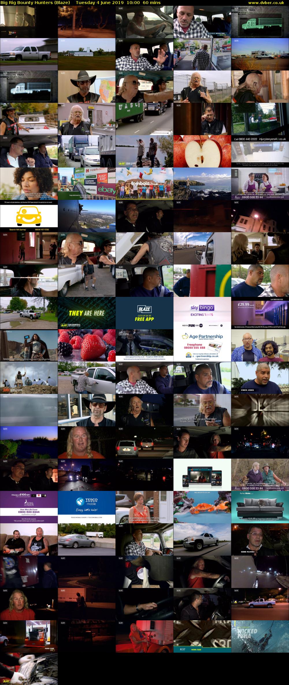 Big Rig Bounty Hunters (Blaze) Tuesday 4 June 2019 10:00 - 11:00