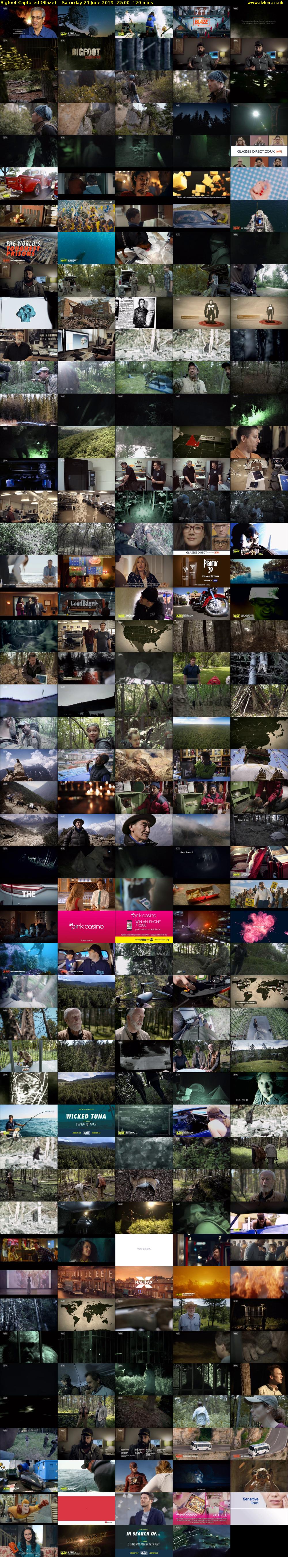 Bigfoot Captured (Blaze) Saturday 29 June 2019 22:00 - 00:00
