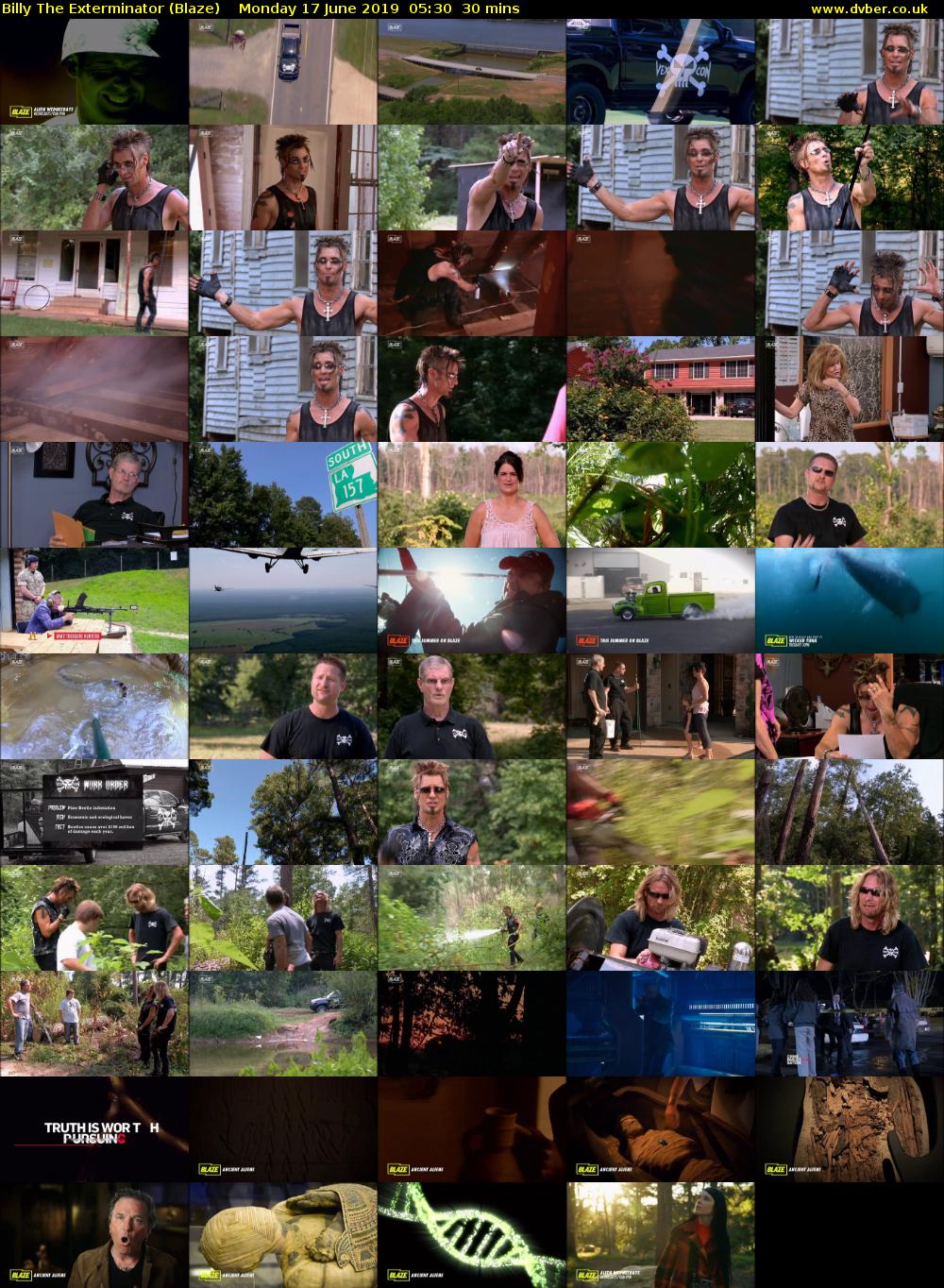Billy The Exterminator (Blaze) Monday 17 June 2019 05:30 - 06:00