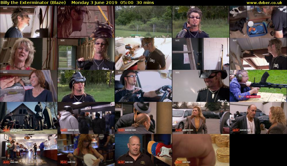 Billy the Exterminator (Blaze) Monday 3 June 2019 05:00 - 05:30
