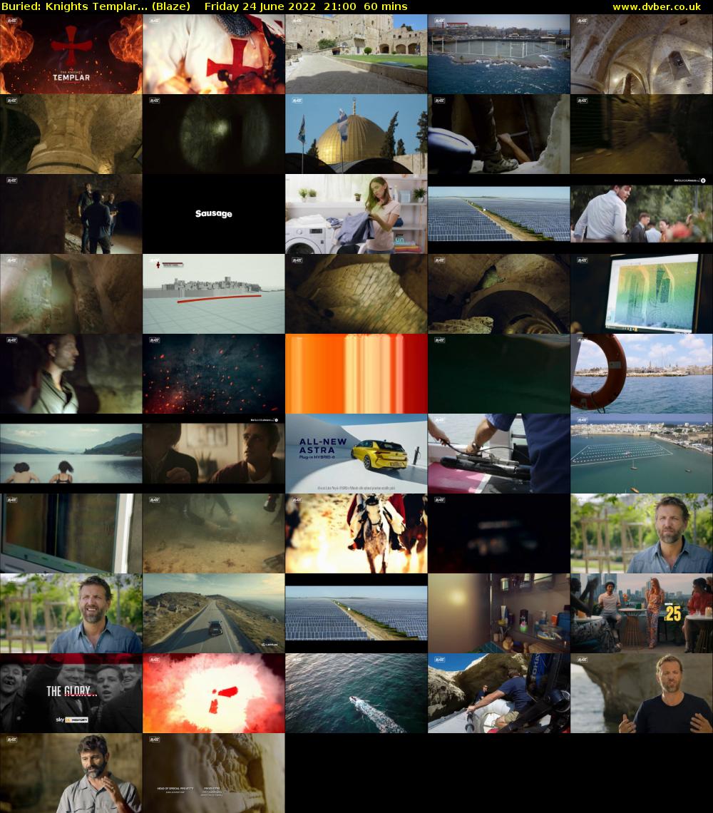 Buried: Knights Templar... (Blaze) Friday 24 June 2022 21:00 - 22:00